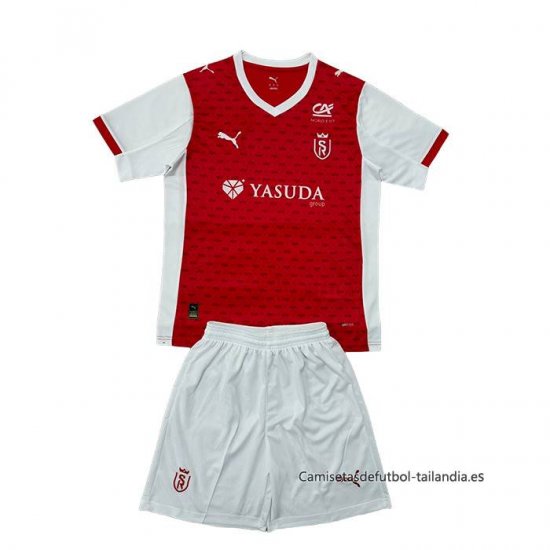 1ª Camiseta Stade de Reims Nino 2025-2026 - Haga un click en la imagen para cerrar