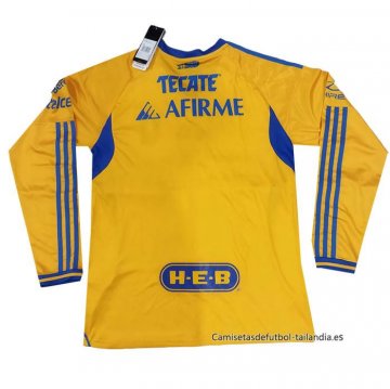 1ª Camiseta Tigres UANL Manga Larga 2025-2026