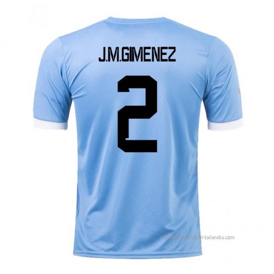 1ª Camiseta Uruguay Jugador J.M.Gimenez 2022 - Haga un click en la imagen para cerrar