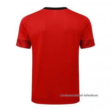 Camiseta de Entrenamiento AC Milan 2025-2026 Rojo
