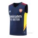 Camiseta de Entrenamiento Arsenal Sin Mangas 2022-2023 Azul Oscuro