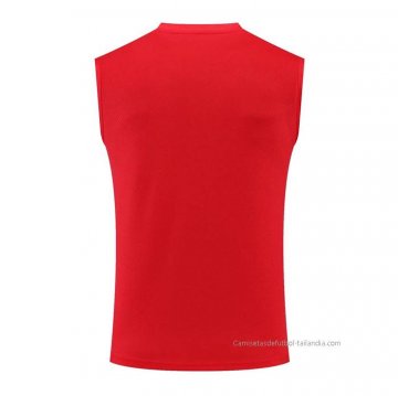 Camiseta de Entrenamiento Arsenal Sin Mangas 2022-2023 Rojo