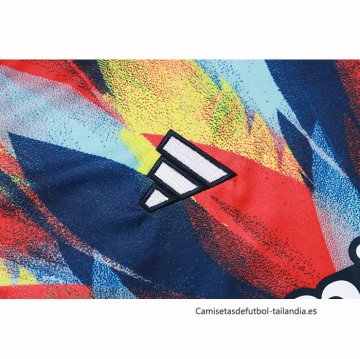 Camiseta de Entrenamiento Arsenal Sin Mangas 2025-2026 Azul Rojo Amarillo