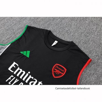 Camiseta de Entrenamiento Arsenal Sin Mangas 2025-2026 Negro