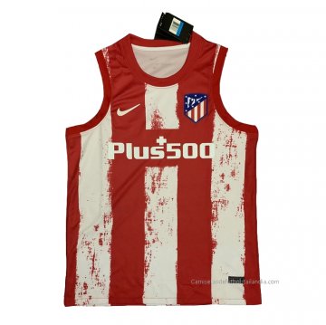 Camiseta de Entrenamiento Atletico Madrid Sin Mangas 2021-2022 Rojo Camiseta de Entrenamiento Atletico Madrid Sin Mangas 2021-2022 Rojo