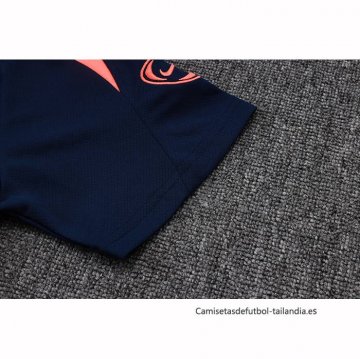 Camiseta de Entrenamiento Barcelona 2025-2026 Azul Rosa