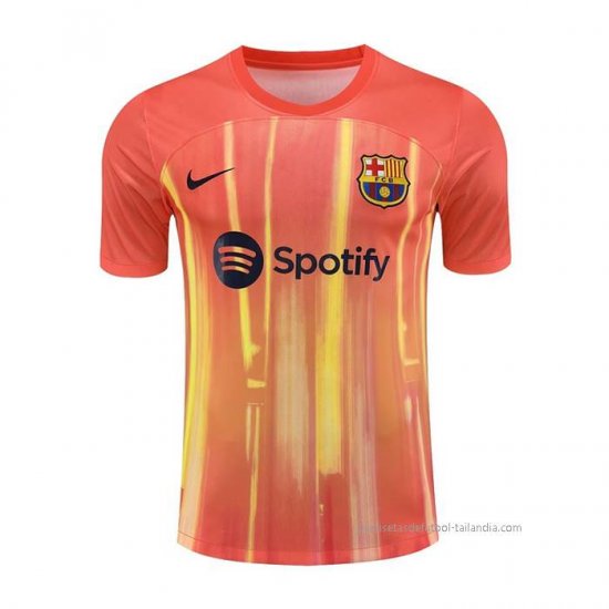 Camiseta de Entrenamiento Barcelona 2023-2024 Naranja - Haga un click en la imagen para cerrar