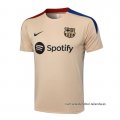 Camiseta de Entrenamiento Barcelona 2024-2025 Amarillo