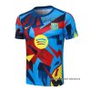 Camiseta de Entrenamiento Barcelona 2025-2026 Azul Rojo Camiseta de Entrenamiento Barcelona 2025-2026 Azul Rojo