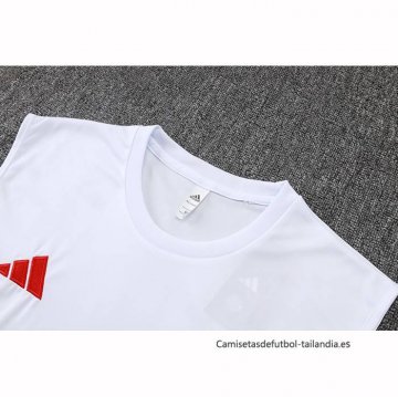 Camiseta de Entrenamiento Bayern Munich Sin Mangas 2025-2026 Blanco