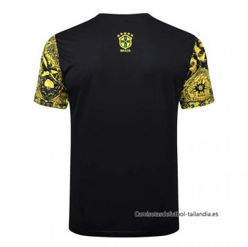 Camiseta de Entrenamiento Brasil Jesus 2024-2025 Amarillo