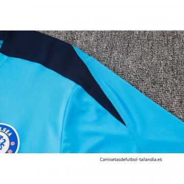 Camiseta de Entrenamiento Chelsea 2024-2025 Azul