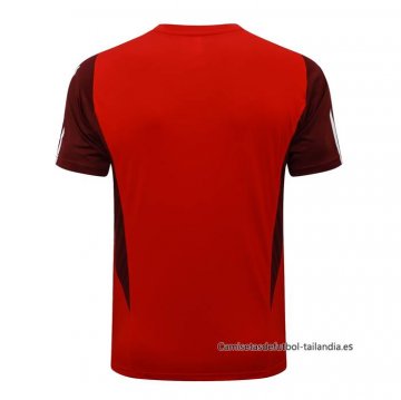 Camiseta de Entrenamiento Flamengo 2024-2025 Rojo