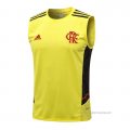 Camiseta de Entrenamiento Flamengo Sin Mangas 2022-2023 Amarillo