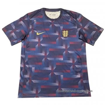 Camiseta de Entrenamiento Inglaterra 2024-2025 Azul Camiseta de Entrenamiento Inglaterra 2024-2025 Azul