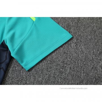 Camiseta de Entrenamiento Juventus 2022-2023 Azul y Verde