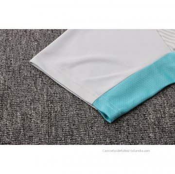 Camiseta de Entrenamiento Manchester City 2021-2022 Gris