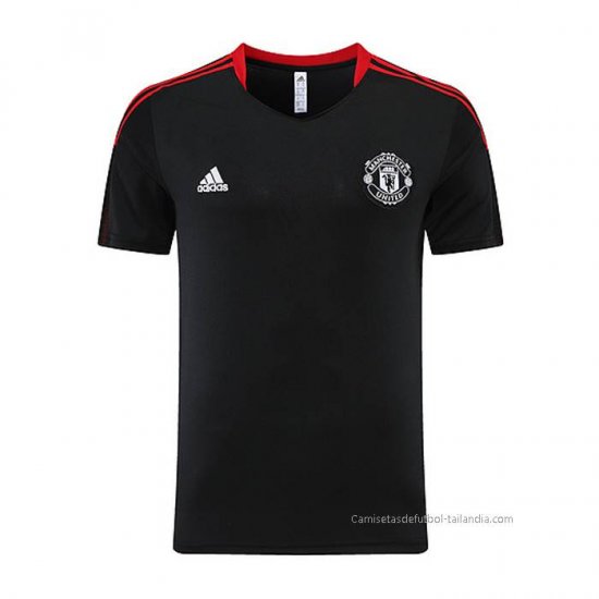 Camiseta de Entrenamiento Manchester United 2023-2024 Negro - Haga un click en la imagen para cerrar