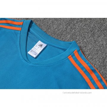 Camiseta de Entrenamiento Manchester United 2022-2023 Azul