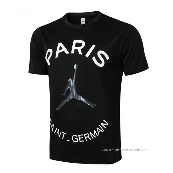Camiseta de Entrenamiento Paris Saint-Germain 2021-2022 Negro - Haga un click en la imagen para cerrar