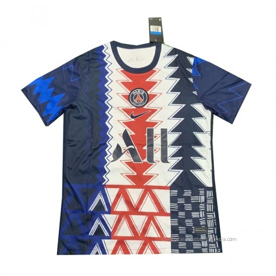 Camiseta de Entrenamiento Paris Saint-Germain 2021 Azul - Haga un click en la imagen para cerrar