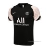 Camiseta de Entrenamiento Paris Saint-Germain 2021-2022 Negro y Rosa Camiseta de Entrenamiento Paris Saint-Germain 2021-2022 Negro y Rosa