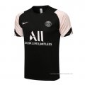 Camiseta de Entrenamiento Paris Saint-Germain 2021-2022 Negro y Rosa