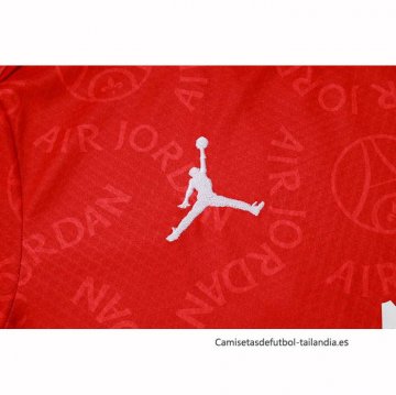 Camiseta de Entrenamiento Paris Saint-Germain Jordan 2024-2025 Rojo