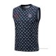 Camiseta de Entrenamiento Paris Saint-Germain Jordan Sin Mangas 2022-2023 Azul