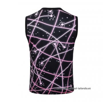 Camiseta de Entrenamiento Paris Saint-Germain Sin Mangas 2025-2026 Negro Rosa