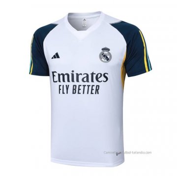 Camiseta de Entrenamiento Real Madrid 2023-2024 Blanco Camiseta de Entrenamiento Real Madrid 2023-2024 Blanco
