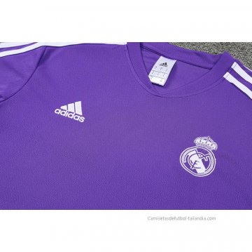 Camiseta de Entrenamiento Real Madrid 2022-2023 Purpura