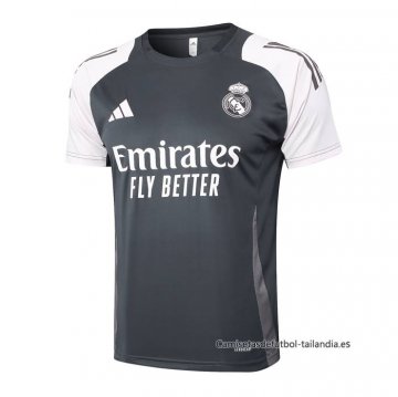 Camiseta de Entrenamiento Real Madrid 2024-2025 Gris Camiseta de Entrenamiento Real Madrid 2024-2025 Gris