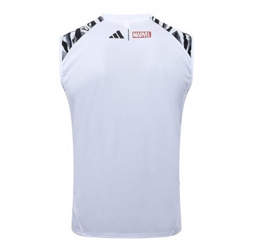 Camiseta de Entrenamiento Real Madrid Sin Mangas 2025-2026 Blanco