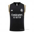 Camiseta de Entrenamiento Real Madrid Sin Mangas 2023-2024 Negro