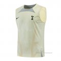 Camiseta de Entrenamiento Tottenham Hotspur Sin Mangas 2022-2023 Amarillo