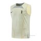 Camiseta de Entrenamiento Tottenham Hotspur Sin Mangas 2022-2023 Amarillo