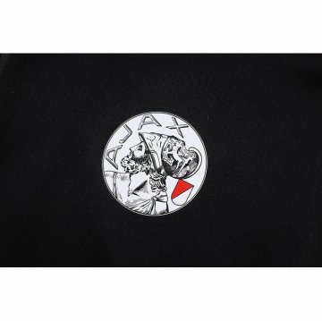 Chandal con Capucha del Ajax 2025-2026 Negro