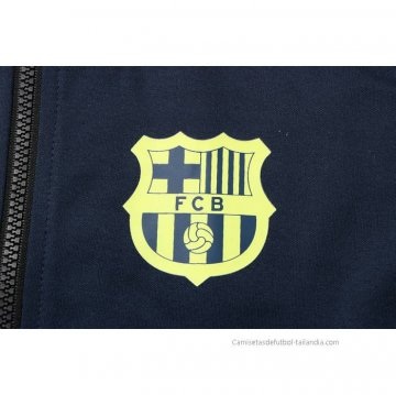 Chandal con Capucha del Barcelona 2022-2023 Azul