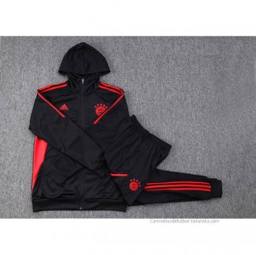 Chandal con Capucha del Bayern Munich 2023-2024 Negro