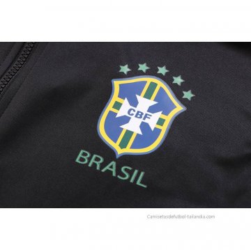 Chandal con Capucha del Brasil 2022-2023 Negro