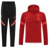 Chandal con Capucha del Liverpool 2021-2022 Rojo Chandal con Capucha del Liverpool 2021-2022 Rojo