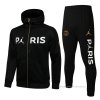 Chandal con Capucha del Paris Saint-Germain Jordan 2021-2022 Negro Chandal con Capucha del Paris Saint-Germain Jordan 2021-2022 Negro