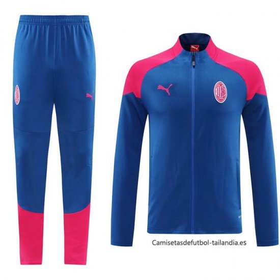 Chandal de Chaqueta del AC Milan 2024-2025 Azul - Haga un click en la imagen para cerrar
