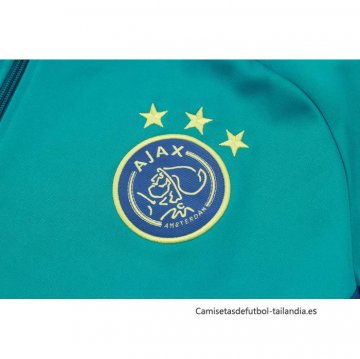 Chandal de Chaqueta del Ajax Nino 2024-2025 Verde