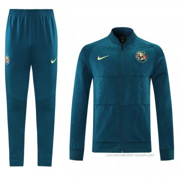 Chandal de Chaqueta del America 2021-2022 Azul Chandal de Chaqueta del America 2021-2022 Azul