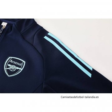 Chandal de Chaqueta del Arsenal 2024-2025 Azul Oscuro