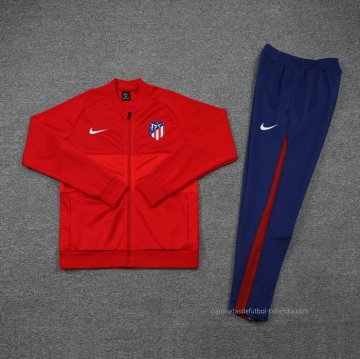 Chandal de Chaqueta del Atletico Madrid 2021-2022 Rojo