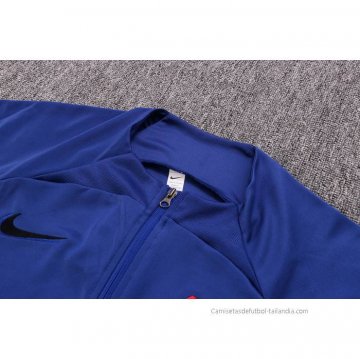 Chandal de Chaqueta del Barcelona 2022-2023 Azul