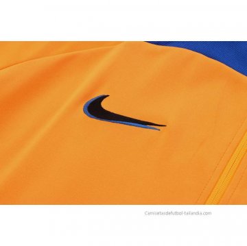 Chandal de Chaqueta del Barcelona 2022-2023 Naranja